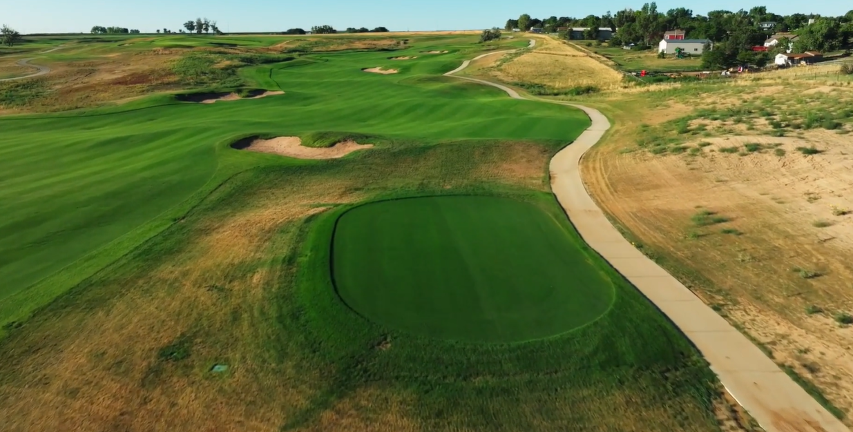Golf Course overview shot of Bella Ridge
