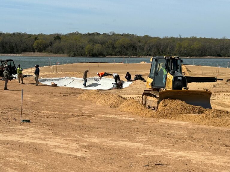 Golf course renovation project
