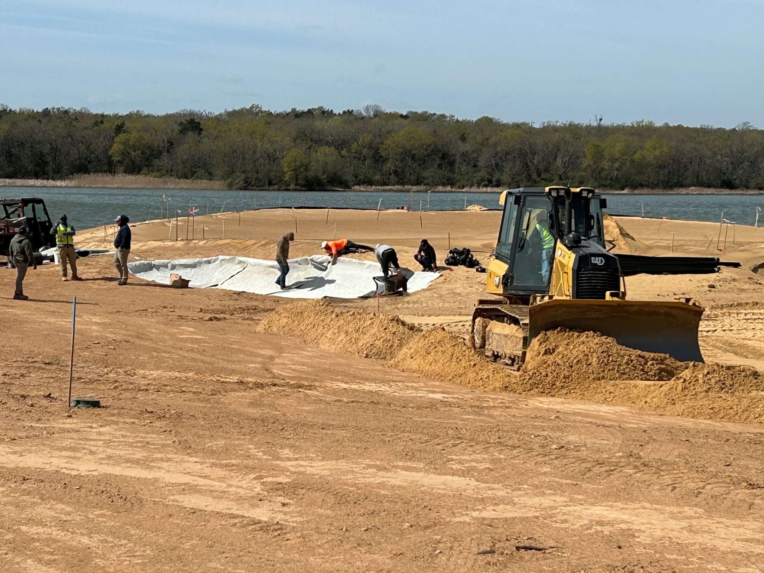 Golf course renovation project