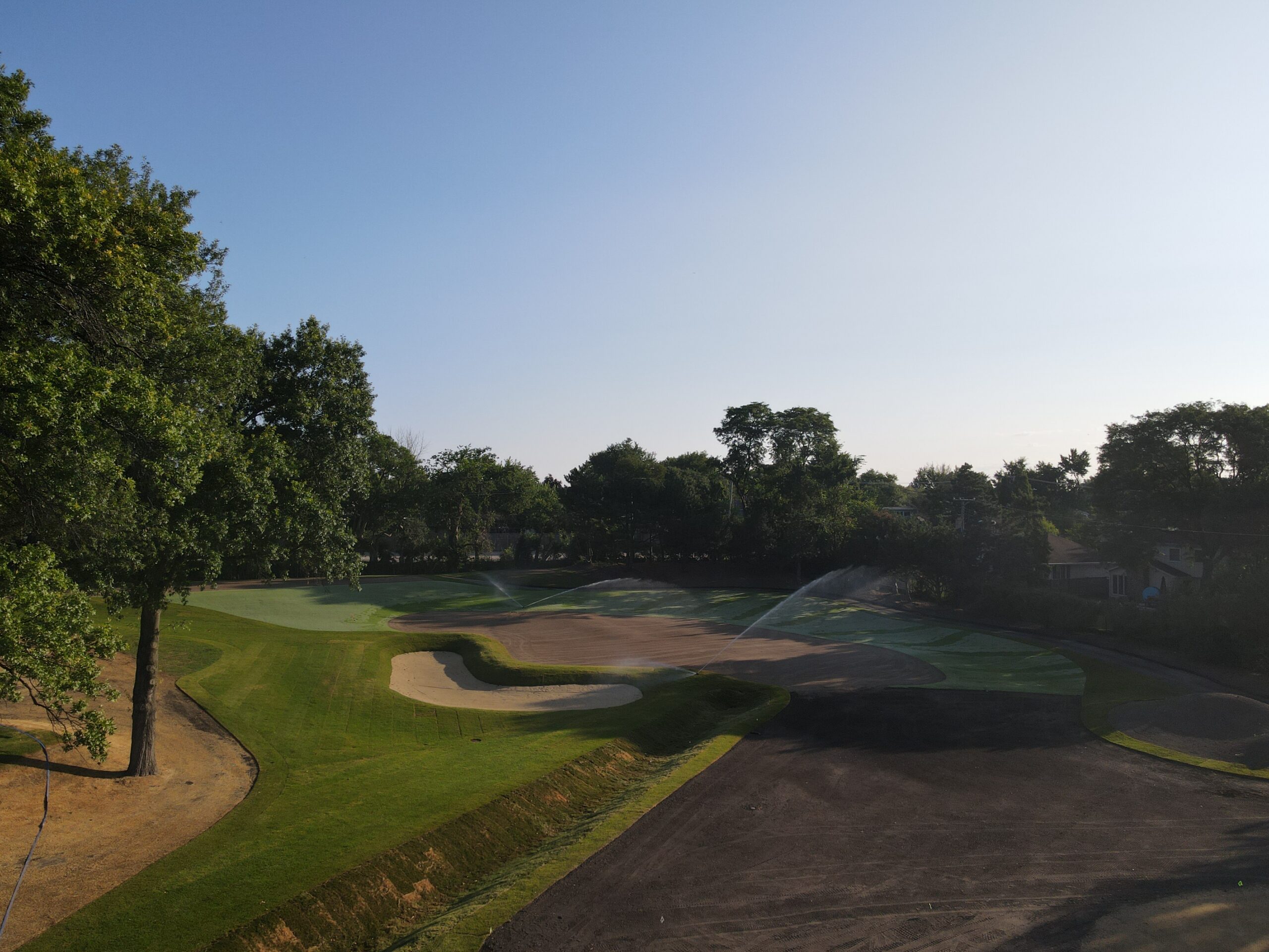 Hinsdale 14th hole green